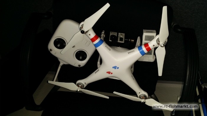 DJI Phantom 2 Vision Drohne mit Zubehr